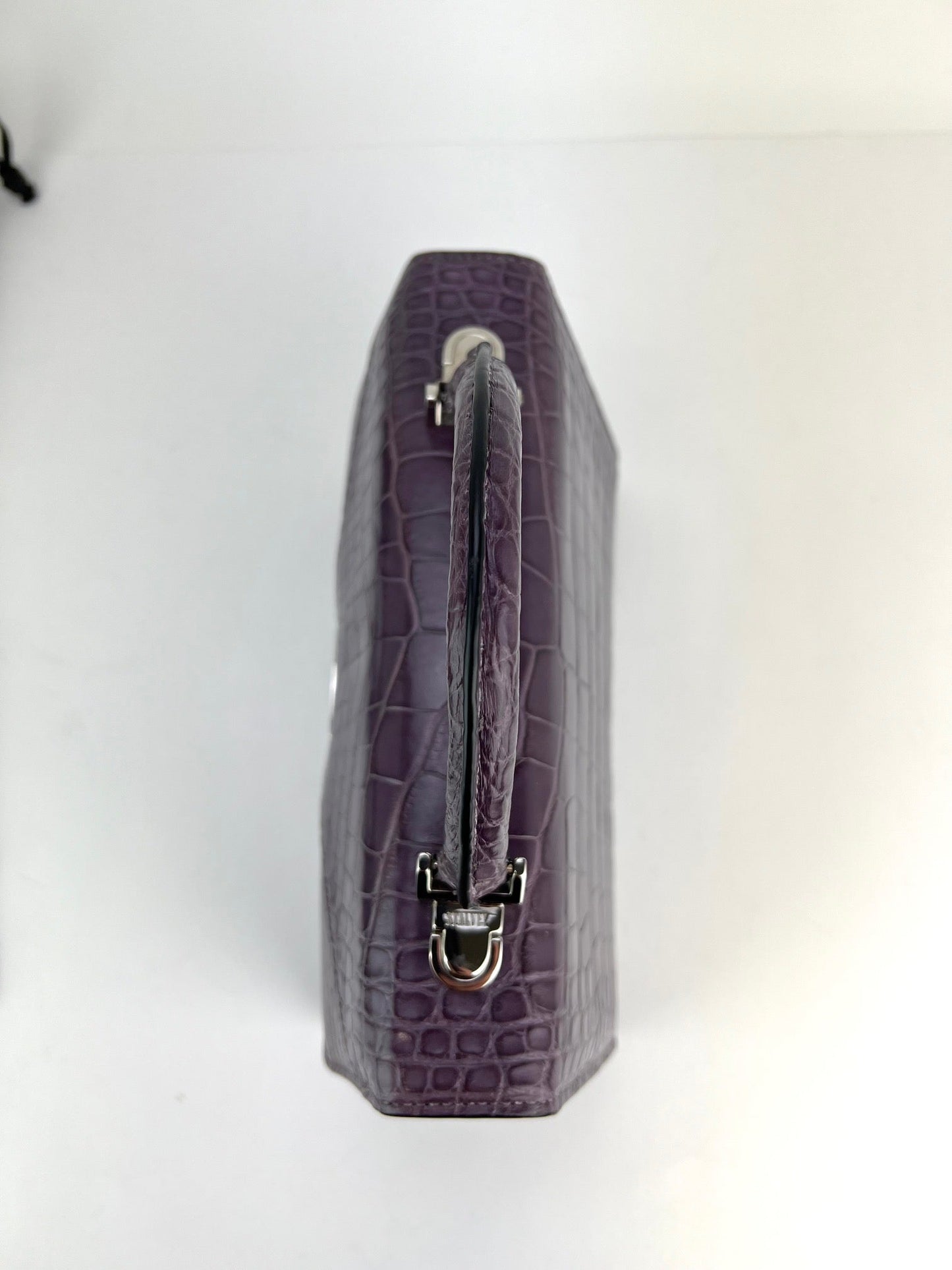 Stalvey Top Handle 2.5 Alligator Lilac Bag Crossbody Exclusive Luxury