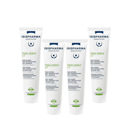 ISIS Pharma Teen Derm A.Z Ultra Soothing Cream 30 ml 4 Pack