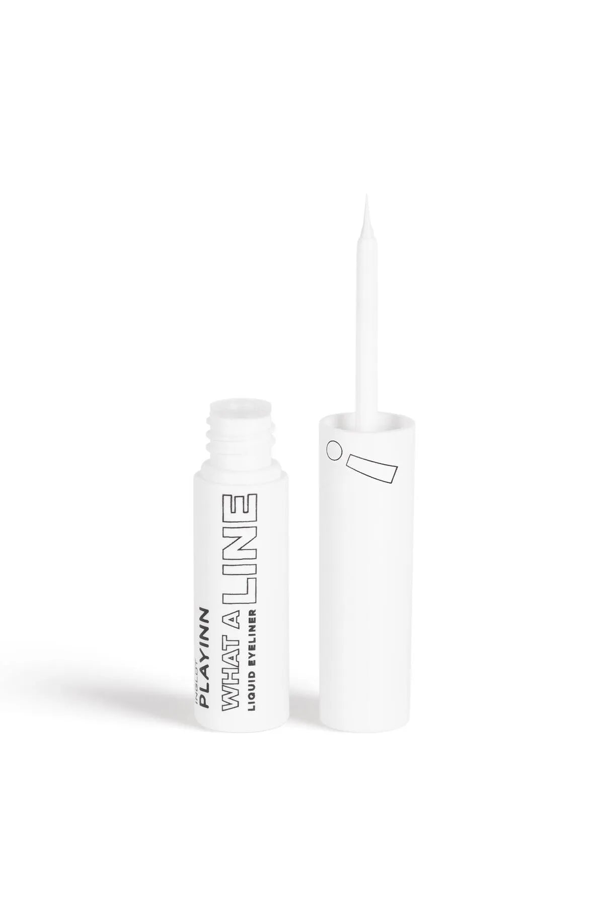 Eyeliner liquide Inglot Playinn What A Line - Faithful White 15