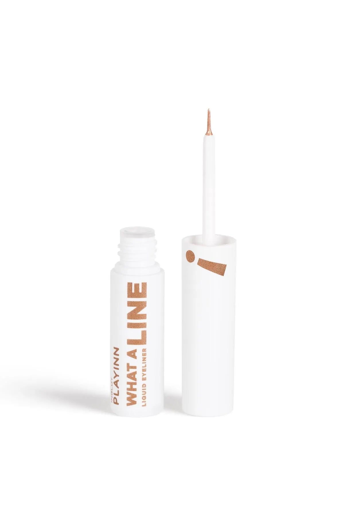 Inglot Playinn What A Line Liquid Eyeliner - Powerful Gold 14