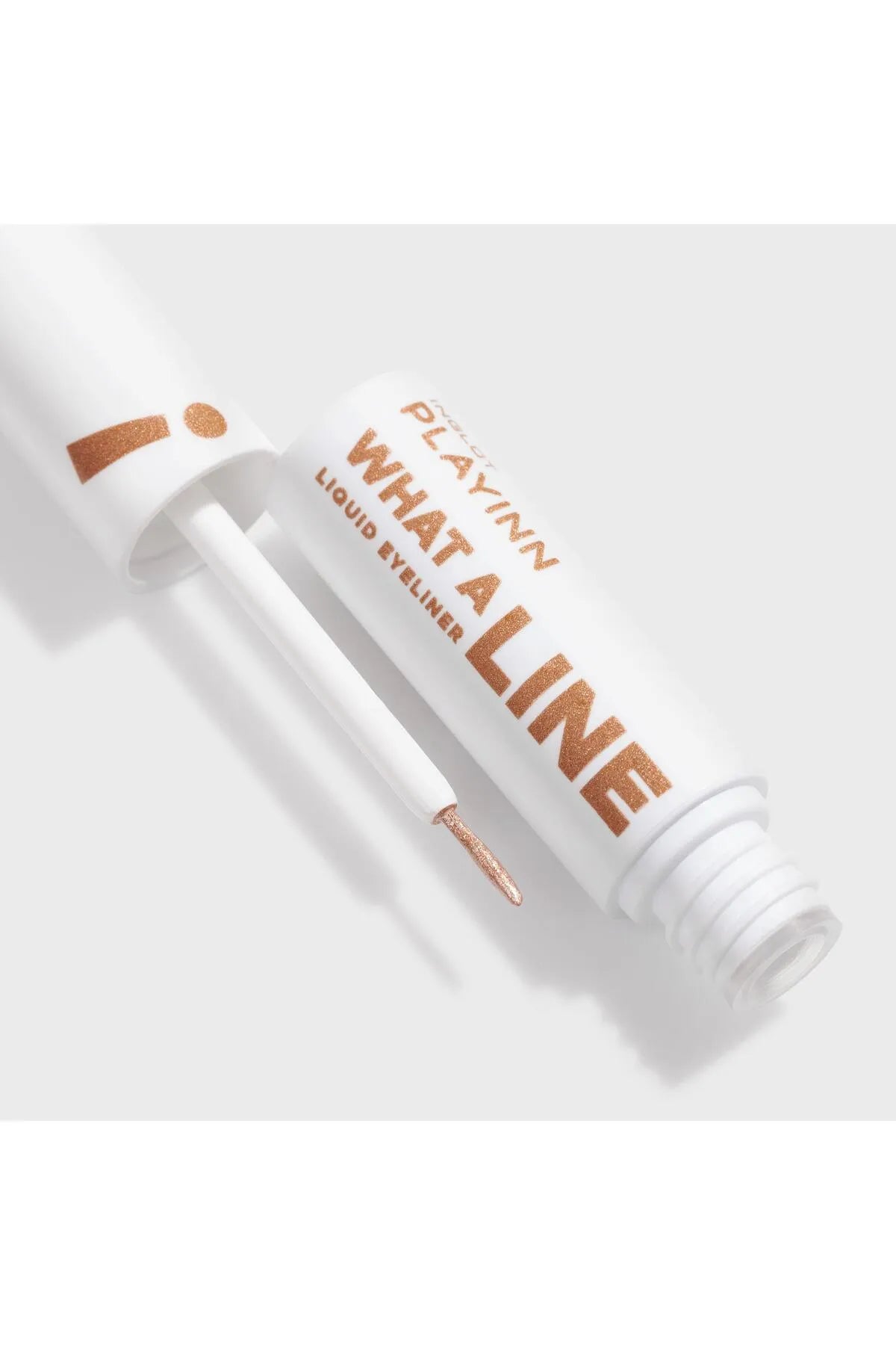 Inglot Playinn What A Line Liquid Eyeliner - Powerful Gold 14