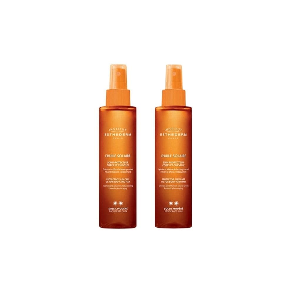 Institut Esthederm Protective Sun Care Oil For Body and Hair 150 ml 2 Pack