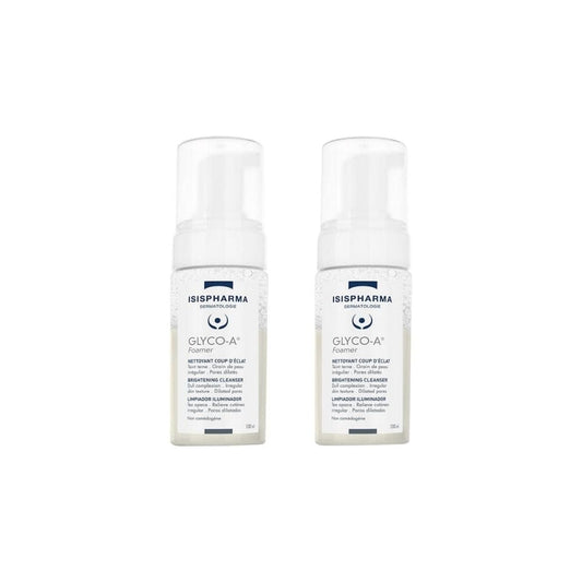 Isıs Pharma Glyco-A Foamer Nettoyant Éclaircissant 100 ml Lot de 2