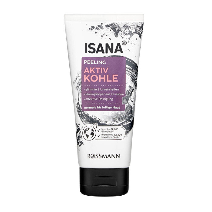 Isana Activated Charcoal Peeling 100 ml
