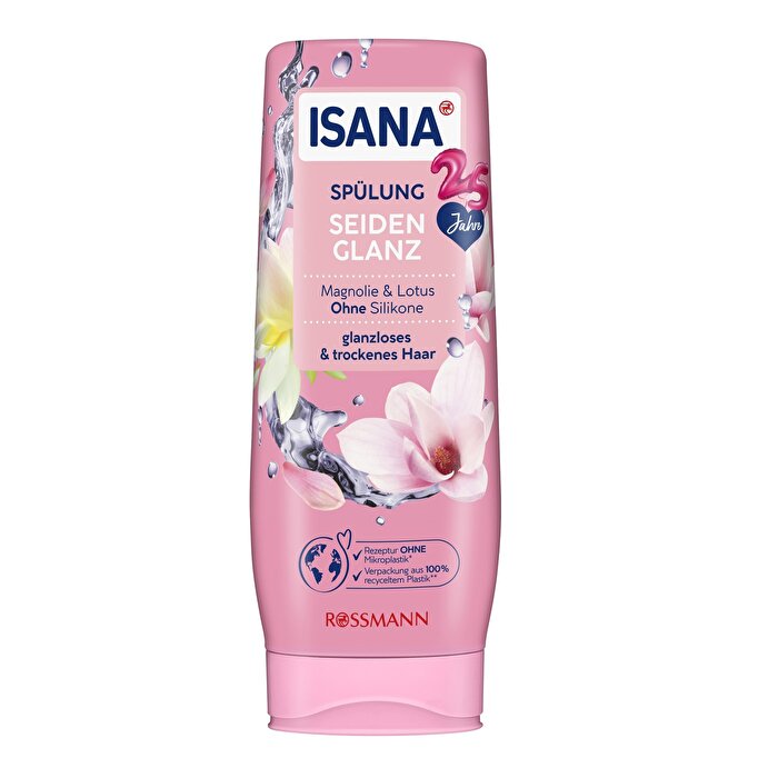 Isana Hair Conditioner Silky Shine Magnolia and Lotus 300 ml