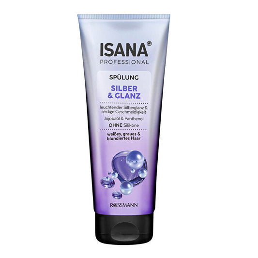 Après-shampoing professionnel Isana Silver and Shine 200 ml
