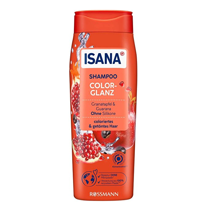 Isana Shampoo Pomegranate and Guarana 300 ml