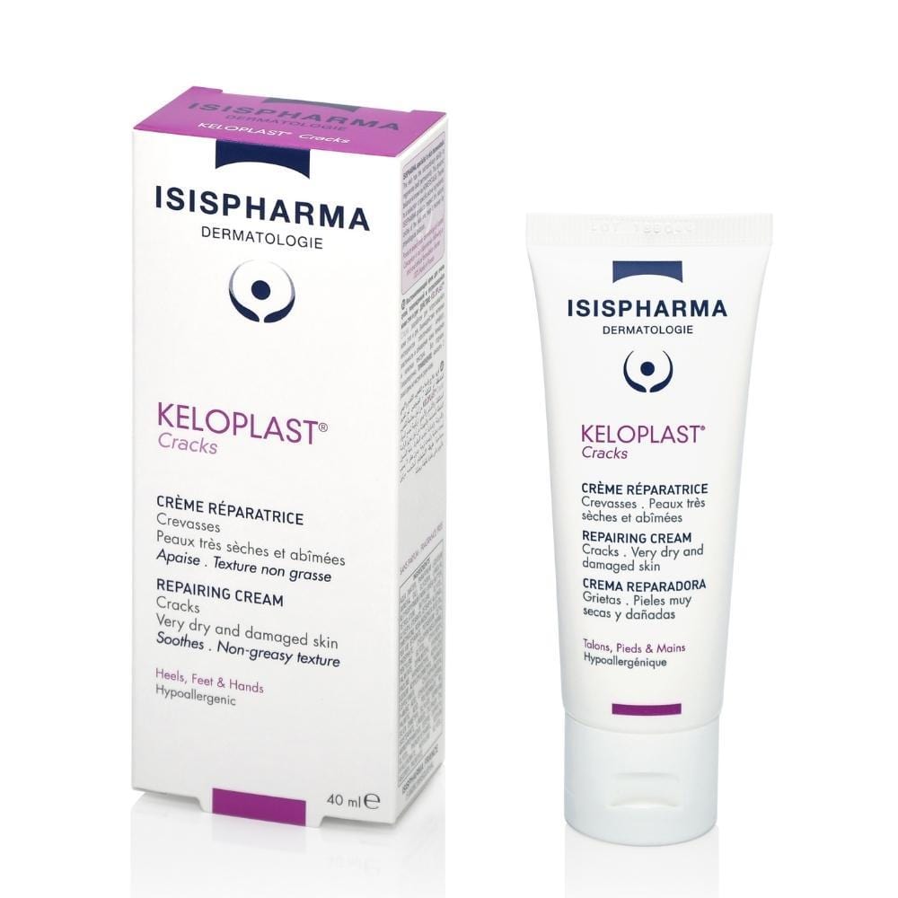 Isis Pharma Keloplast Crème hydratante pour les mains et les pieds 40 ml