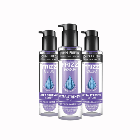 John Frieda Extra Strength Serum for Thick and Stubborn Hair 50ml 3 Pack