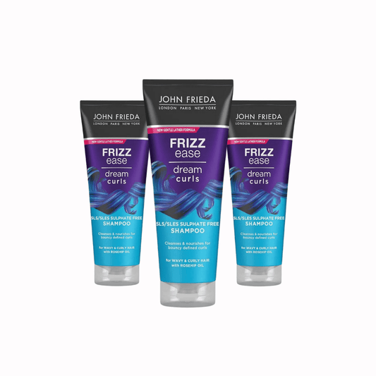 John Frieda Frizz Ease Dream Curls Flawless Curls Shampoo 250ml 3 Pack