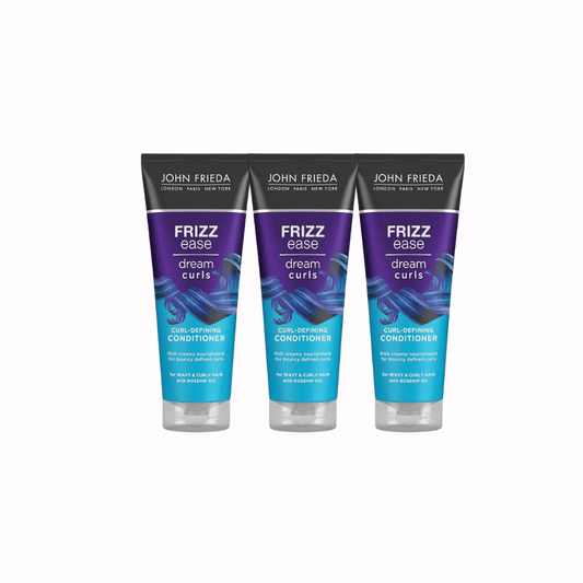 John Frieda Frizz Ease Hair Conditioner for Flawless Curls 250 ml 3 Pack