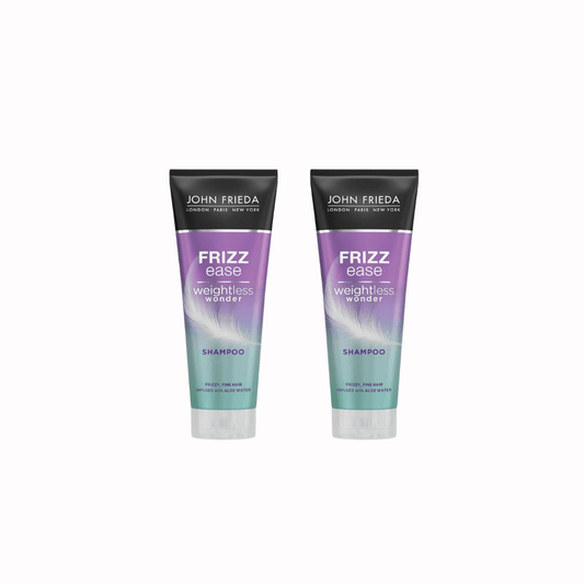 John Frieda Frizz Ease Shampoo for Fine and Frizzy Hair 250ml 2 Pack