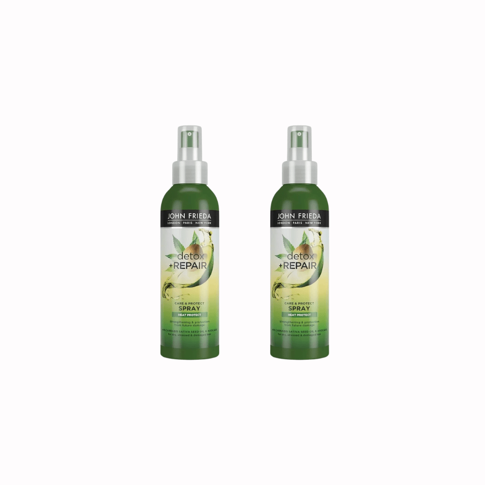 John Frieda Hair Care and Protection Spray for Dry and Damaged Hair 200 ml 2 Pack