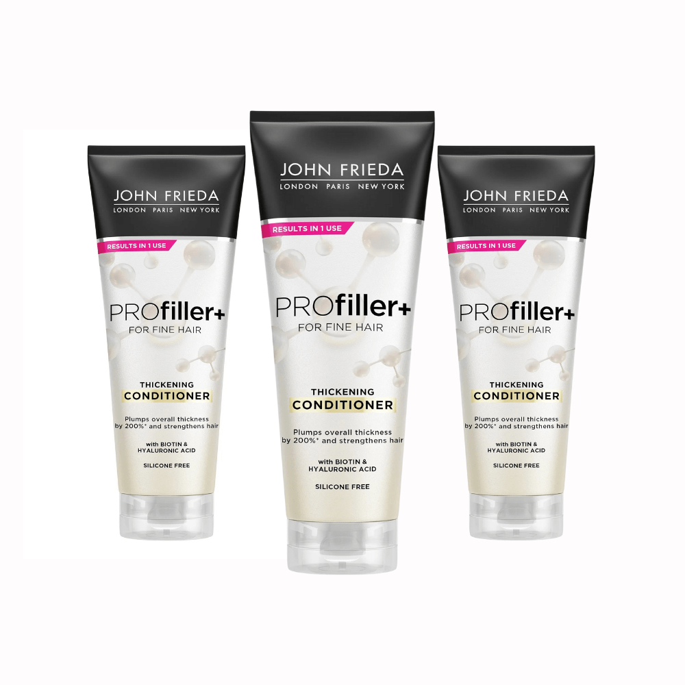 John Frieda Profiles Crème Repulpante pour Cheveux Fins 250 ml Lot de 3