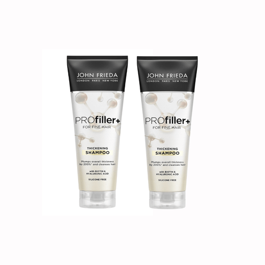 John Frieda Profiles Plumping Shampoo for Fine Hair 250 ml 2 Pack