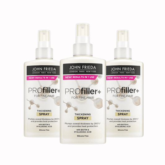 John Frieda Profiles Volumizing Spray for Fine Hair 150 ml 3 Pack