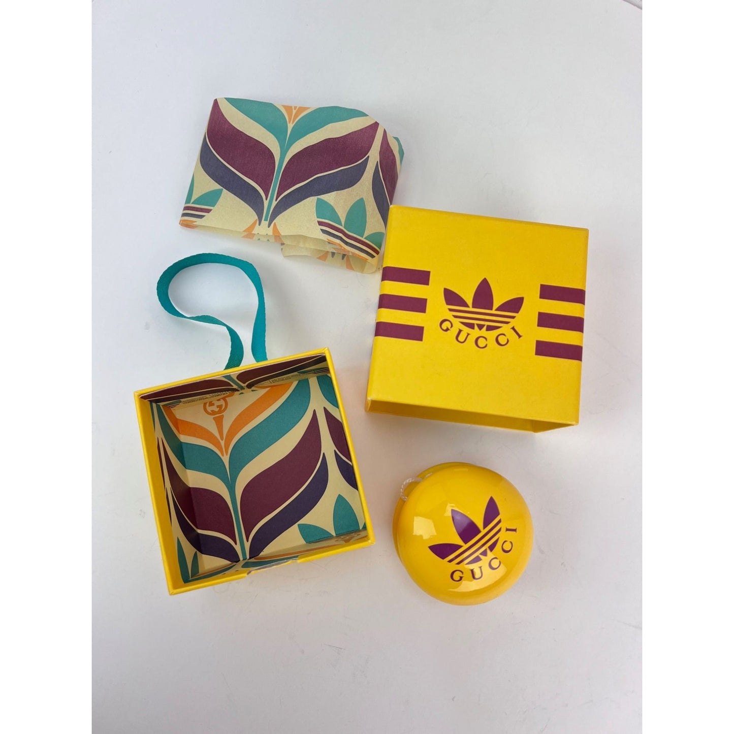 Gucci x Adidas Yellow Wood Yoyo