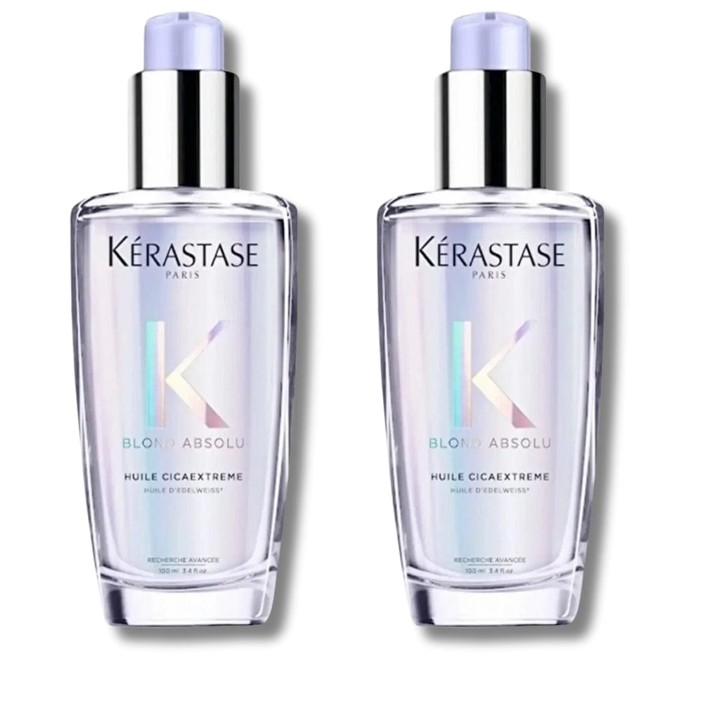 Kerastase Blond Absolu Huile Cicaextreme Shine Hair Care Oil 100ml 2 Pack