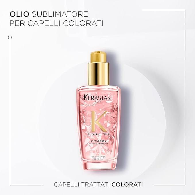 Kerastase Elixir Huile Rose Hair Care Oil 100 Ml