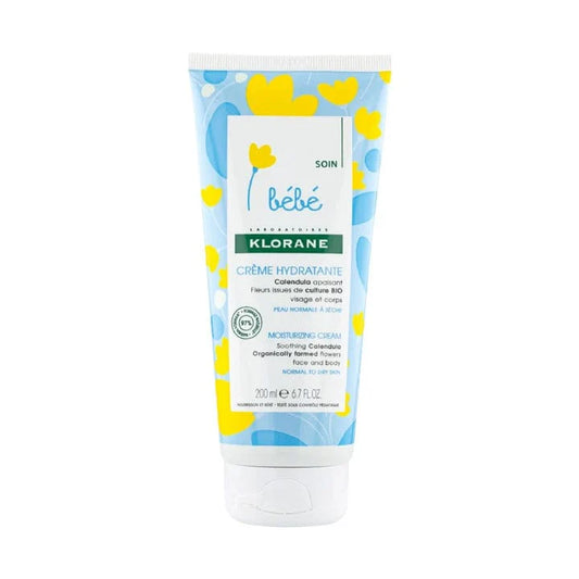 Klorane Bébé Sensitive Crème Corps Nouveau-Né et Nourrisson 200 ml