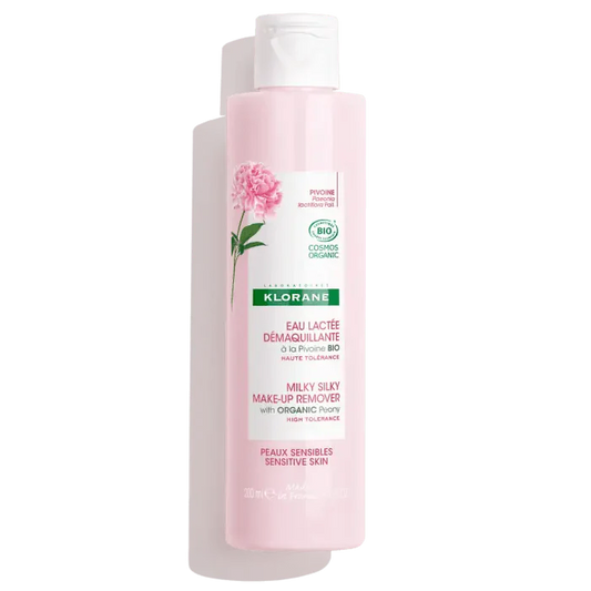 Klorane Organic Peony Extract Silky Milk Make-up Remover for Sensitive Skin 200 ml