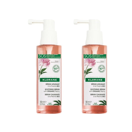 Klorane Organic Peony Refreshing Serum 100 ml -2 Pack