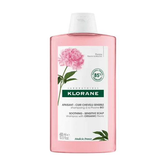 Klorane Organic Peony Refreshing Shampoo 400 ml