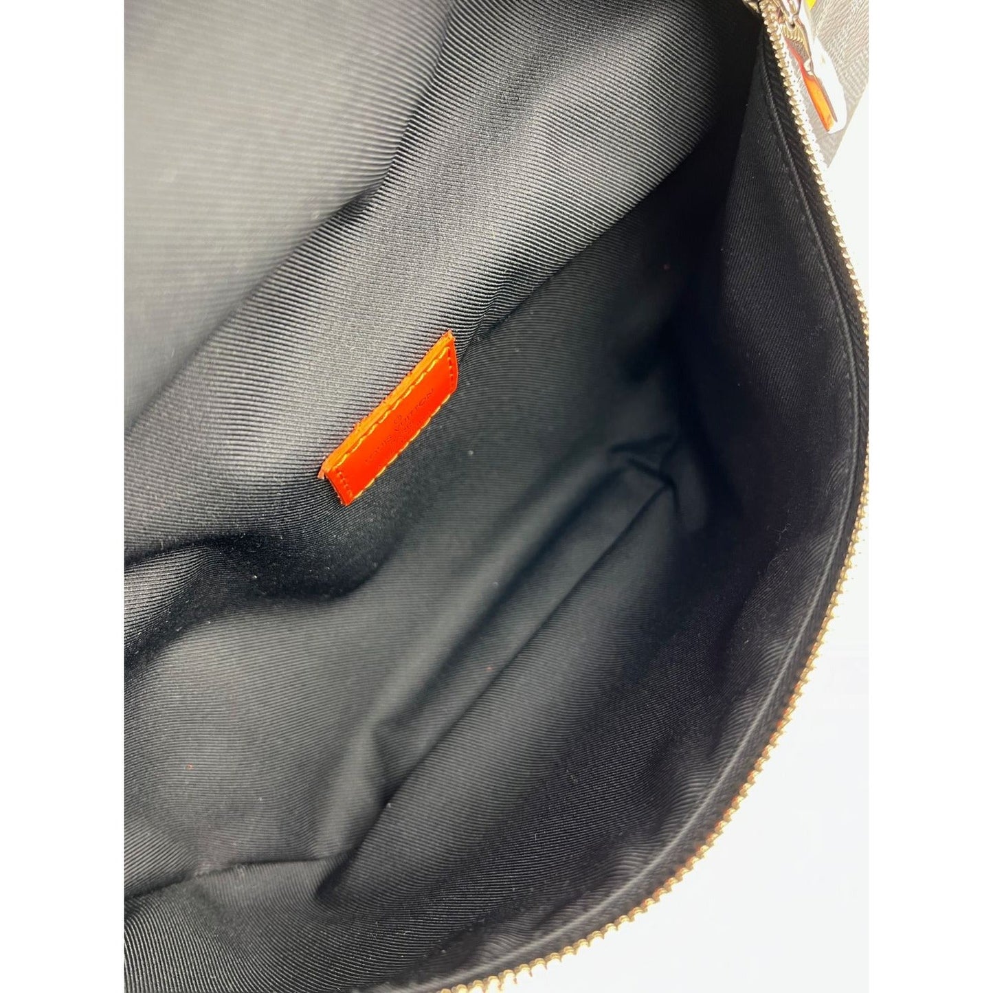 Louis Vuitton Damier Colbart orange Race Discovery Bumbag Sling Bag