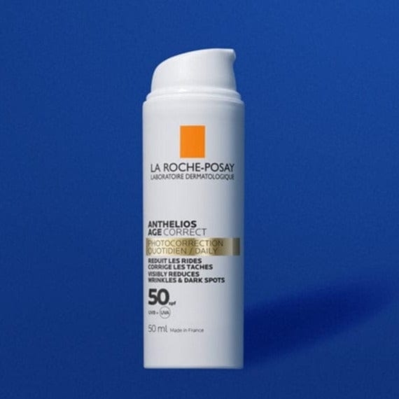 La Roche Posay Anthelios Age Correct SPF 50 Anti-Wrinkle Cream 50 ml 2 Pack