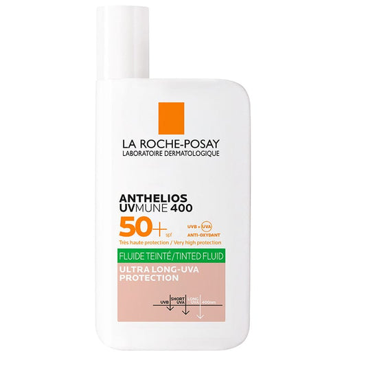 La Roche Posay Anthelios Oil Control Fluid 50+ Tinted Face Sunscreen 50 ml