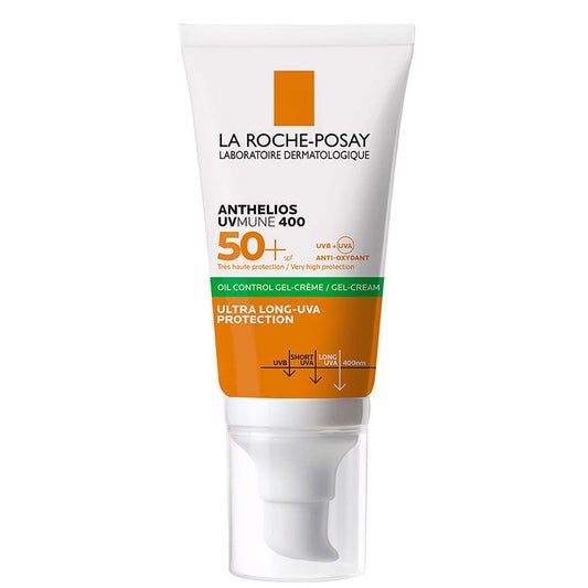 La Roche-Posay Anthelios Uvmune SPF50+ Crème Solaire Visage Régulatrice de Sébum 50 ml