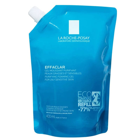 La Roche Posay Effaclar Cleansing Gel for Oily Skin 400ml - Refill