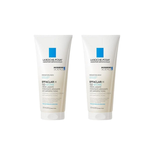 La Roche Posay Effaclar H Iso-Biome Creme Lavante 200 ml 2 Pack