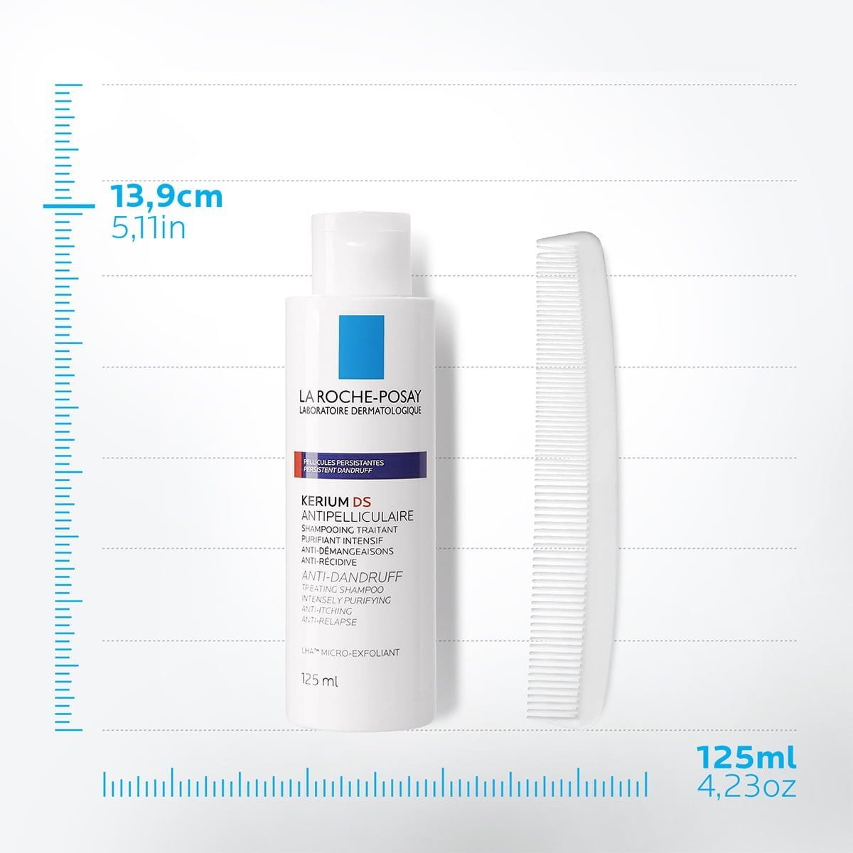 La Roche Posay Kerium DS Anti-Dandruff Shampoo 125 ml