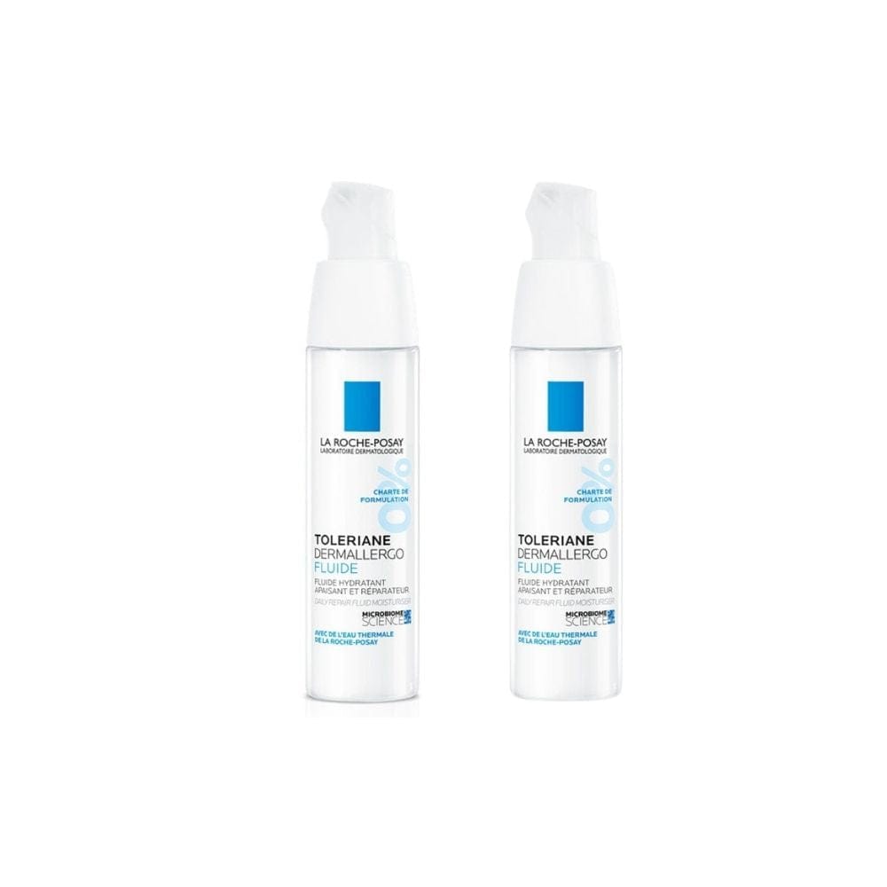 La Roche-Posay Toleriane Dermallergo Fluide Crème de Soin 40 ml Lot de 2