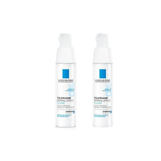 La Roche-Posay Toleriane Dermallergo Fluide Crème de Soin 40 ml Lot de 2