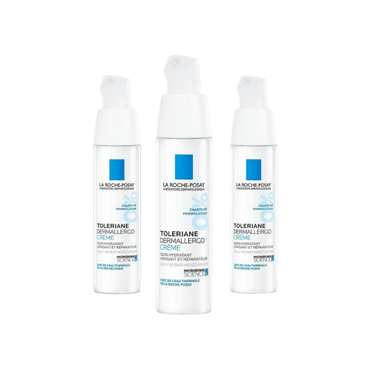 La Roche-Posay Toleriane Dermallergo Crème Hydratante 40 ml Lot de 3