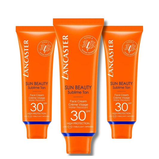 Lancaster Sun Beauty Face Cream SPF30 50 ml -3 Pack