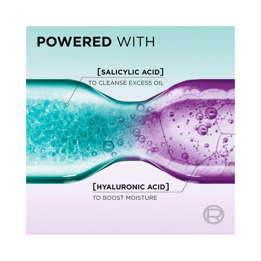 Loreal Elseve Hydra [Hyaluronic] Pure Salicylic Acid Anti-Oil Purifying Shampoo 300 ml -2 Pack