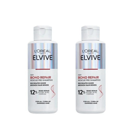 Loreal Paris Elseve Bond Repair Shampoo Treatment 200 ml - 2 Pack