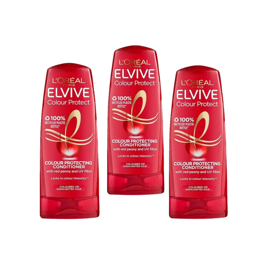 Loreal Paris Elseve Colorvive Color Protective Care Conditioner 360 ml 3 Pack