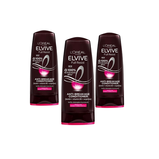 Loreal Paris Elseve Complete Resistance Anti-Shedding 2-in-1 Conditioner 390 ml 3 Pack