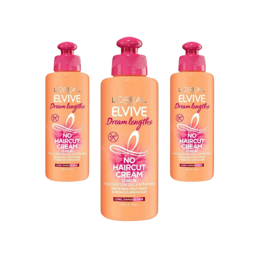 Loreal Paris Elseve Dream Long No Haircut Conditioner 200 ml 3 Pack