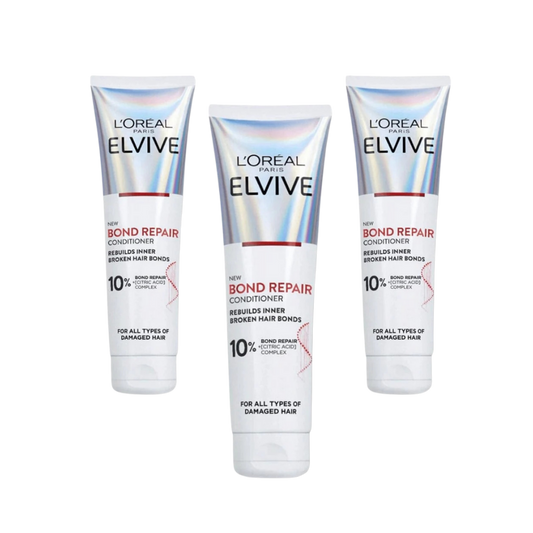 Loreal Paris Elseve Hair Bond Repair Conditioner for All Damage 150 ml 3 Pack
