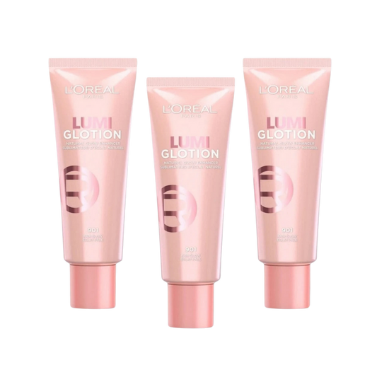 Loreal Paris Glotion All-In-One Natural Glow -901 Fair Glow 40 ml 3 Pack