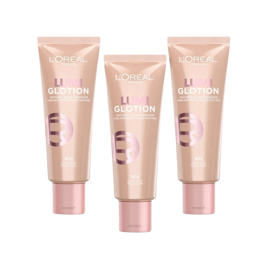 Loreal Paris Glotion All-In-One Natural Glow -902 Light Glow 40 ml 3 Pack