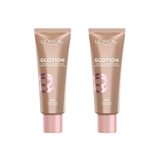 Loreal Paris Glotion All-In-One Natural Glow -903 Medium Glow 40 ml 2 Pack