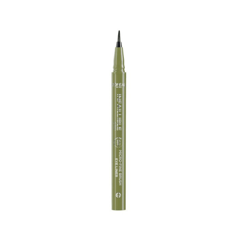 Eyeliner pinceau micro fin Infaillible Grip de L'Oréal Paris 05 Vert Sauge