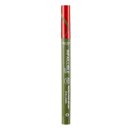 Eyeliner pinceau micro fin Infaillible Grip de L'Oréal Paris 05 Vert Sauge