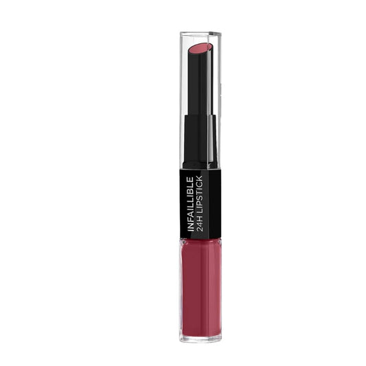 Loreal Paris Infallible Longwear 2 Step Lipstick -804 Metro-Proof Rose
